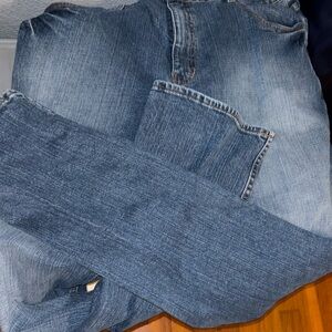 EUC men’s Arizona blue jeans 36”x 34” flex slim straight 791079 03/19 523-4584N